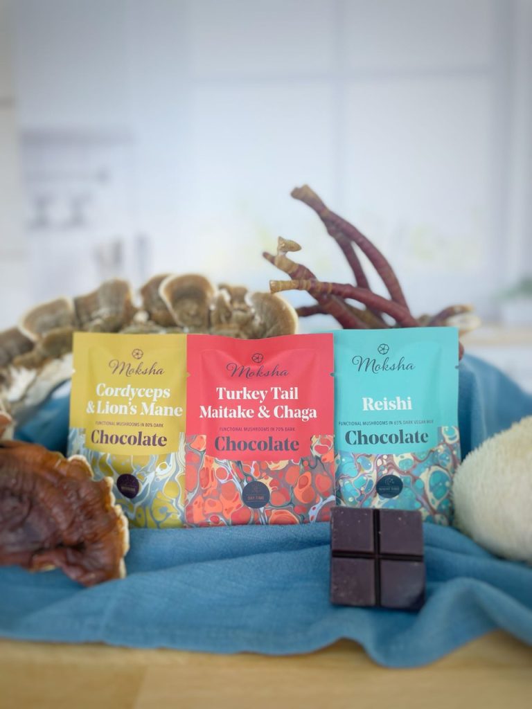 Mushroom Chocolate Bars